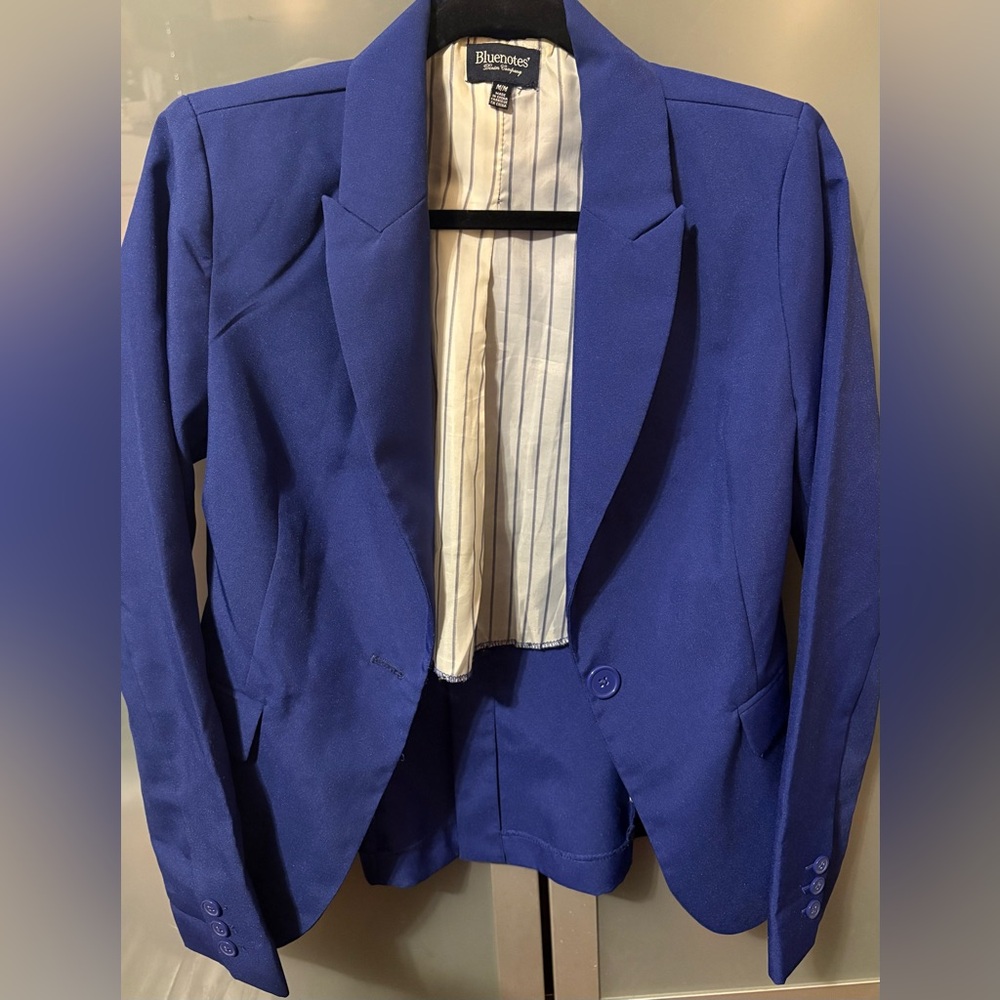 Blue Blazer by Bluenotes Size Medium (M)